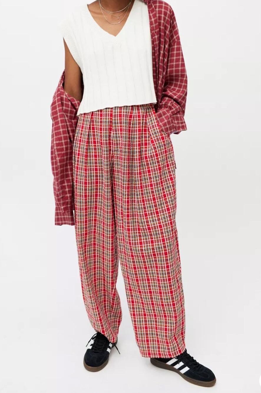 BDG Keaton Seersucker Balloon Pant